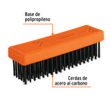 Cepillo Rectangular de Alambre 114 Pinceles, sin Mango, Truper