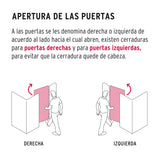 Cerradura Electromecánica con Botón, Izquierda, Hermex