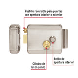 Cerradura Electromecánica con Botón, Izquierda, Hermex