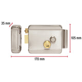 Cerradura Electromecánica con Botón, Izquierda, Hermex