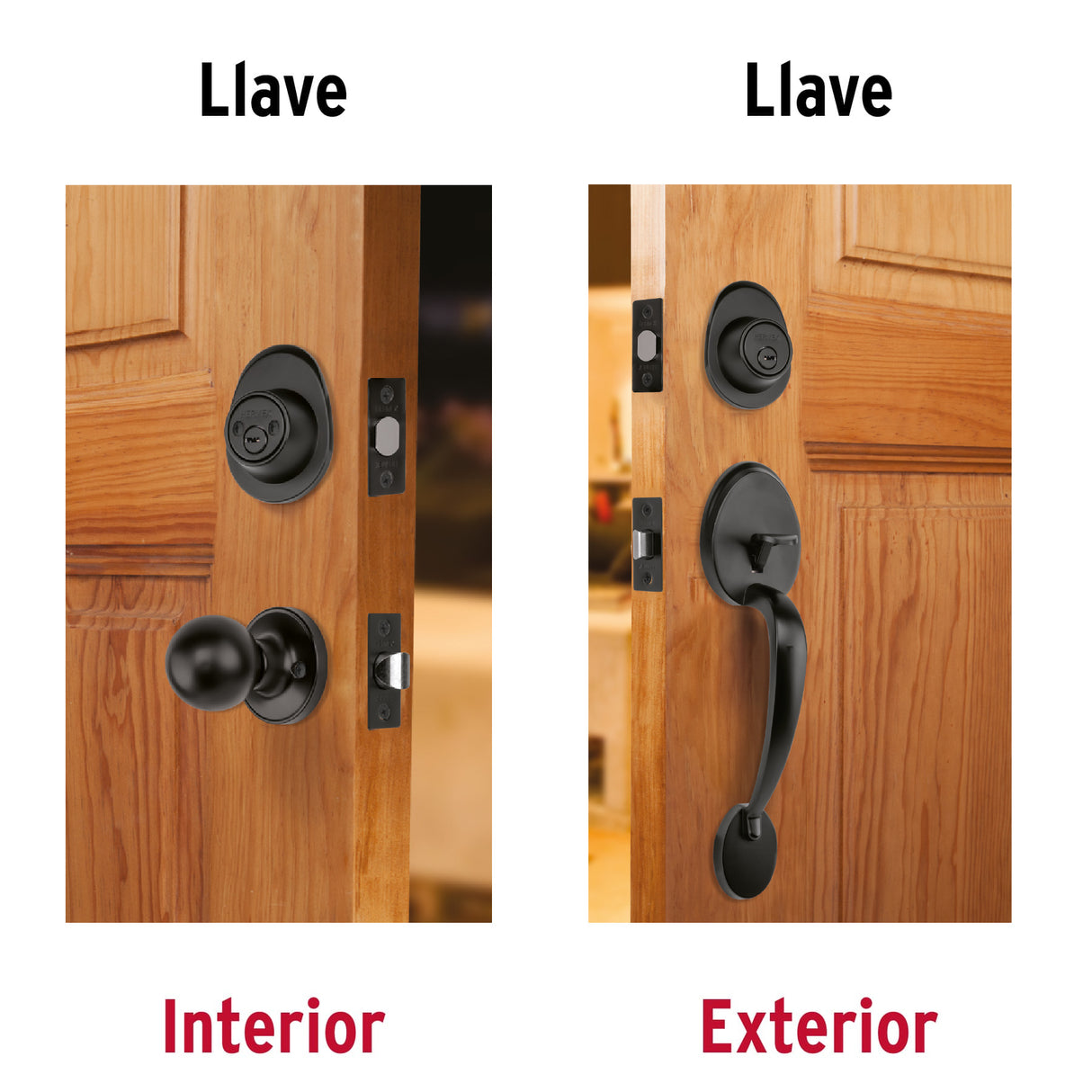 Jaladera y Perilla, Berna Llave-llave, Negro, Basic