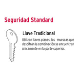 Cerrojo Llave-llave Latón Antiguo, Llave Tradicional, Hermex