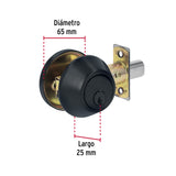 Cerrojo Llave-mariposa Negro, Llave Tradicional, Basic