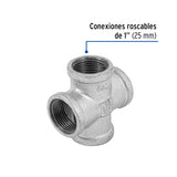 Cruz de Acero Galvanizado 1', Foset