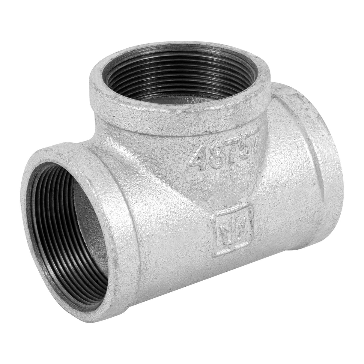 Tee Sencilla 2' Acero Galvanizado, Foset