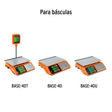 Charola de Acero Inoxidable para Báscula Electrónica, Truper