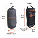 Chaleco de Plumas Ligero para Hombre, Gris, Eg, Truper