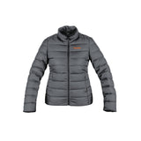Chamarra de Plumas Ligera para Mujer, Gris, m, Truper
