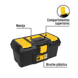 Caja para Herramienta de 16' con Compartimentos, Pretul