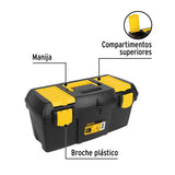 Caja para Herramienta de 19' con Compartimentos, Pretul