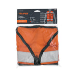 Chaleco Brigadista con Cintas Reflejantes, Color Naranja