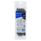 Bolsa con 100 Cinchos Plásticos 18 lb, 200X2.5 mm, Negros