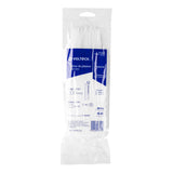 Bolsa con 100 Cinchos Plásticos 18 lb, 200X2.5 mm, Naturales