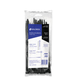 Bolsa con 50 Cinchos Plásticos 50 lb, 200X4.5 mm, Negros