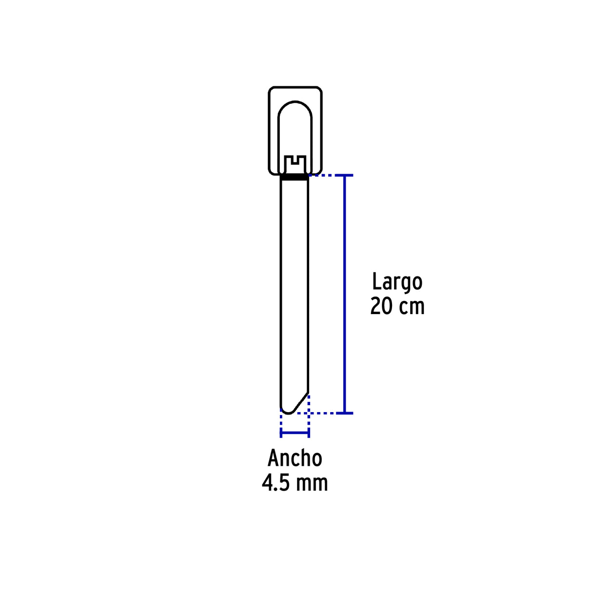 Bolsa con 10 Cinchos de 20 cm, Acero Inoxidable, 99 lb, Volteck