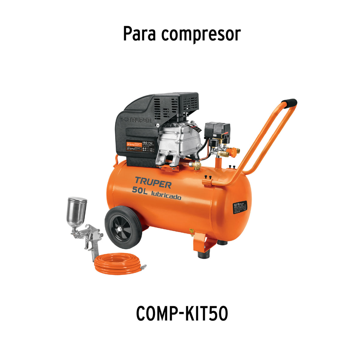 Caja de Empaque de Repuesto para COMP-KIT50, Truper