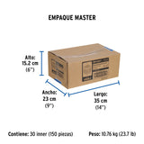 Reducción Bushing de Latón, 1' X 1/2', Foset