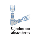 Codo 90° Inserción de 1' de Polipropileno, Foset