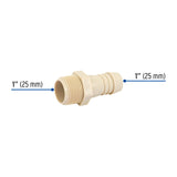 Adaptador Inserción Rosca Exterior de 1'X 1', Foset