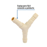 Yee Inserción 1/2' de Polipropileno, Foset
