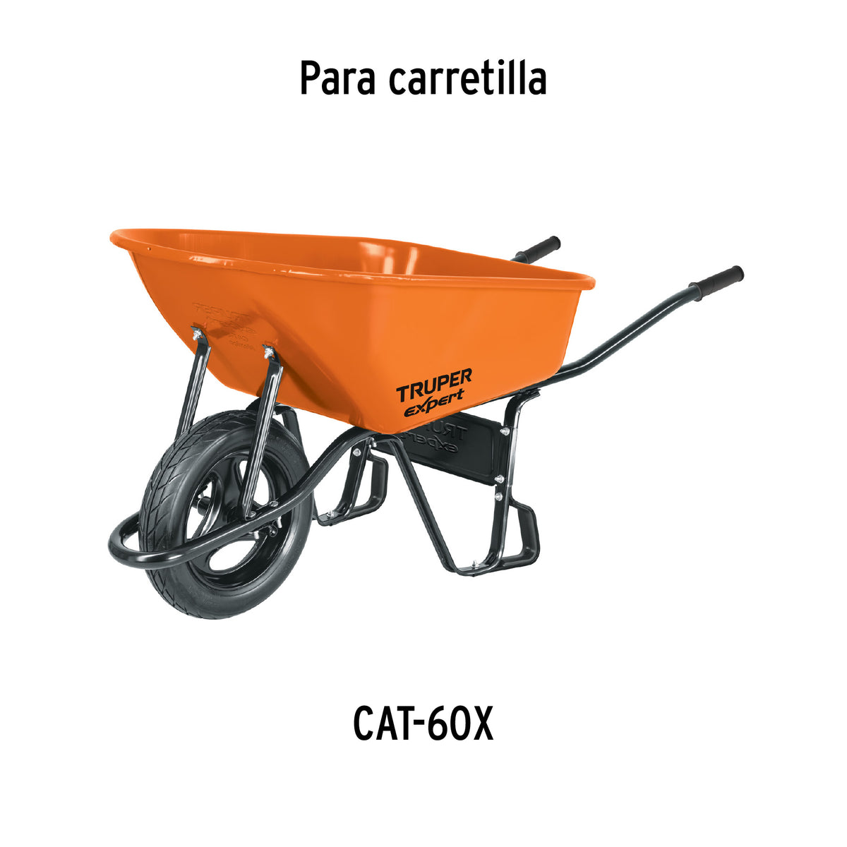 Concha Metálica para Carretilla Cat- 60X, Truper Expert