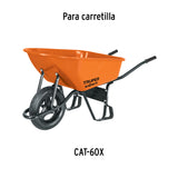 Concha Metálica para Carretilla Cat- 60X, Truper Expert
