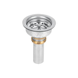 Contracanasta 3-1/2' Inox, Instala-fácil, Tubo Inox, Foset