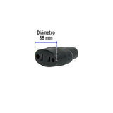2 Contactos de PVC, Volteck