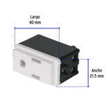 Contacto 2 Polos + Tierra, Volteck Basic