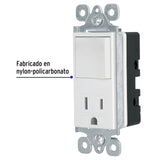 Interruptor-contacto, 2 Polos + Tierra, Classic, Volteck
