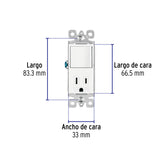 Interruptor-contacto, 2 Polos + Tierra, Classic, Volteck
