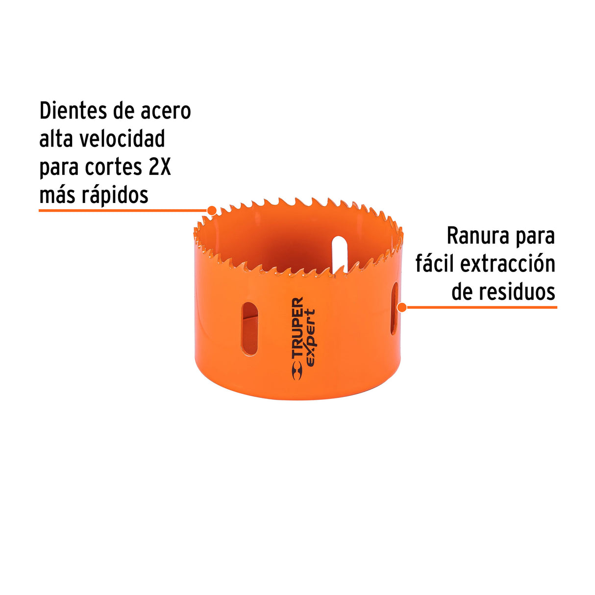 Brocasierra Bimetálica 3', Truper Expert