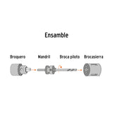 Brocasierra Bimetálica 6', Truper Expert