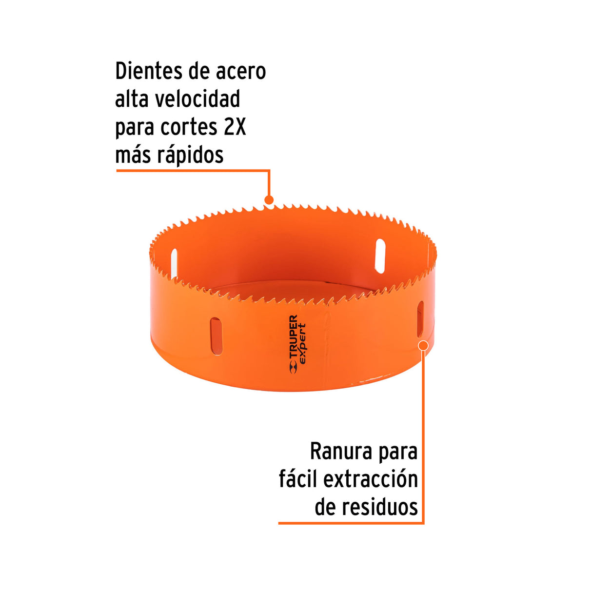 Brocasierra Bimetálica 6', Truper Expert