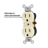 Contacto Dúplex, 2 Polos 3 Hilos, Standard, Marfil, Volteck