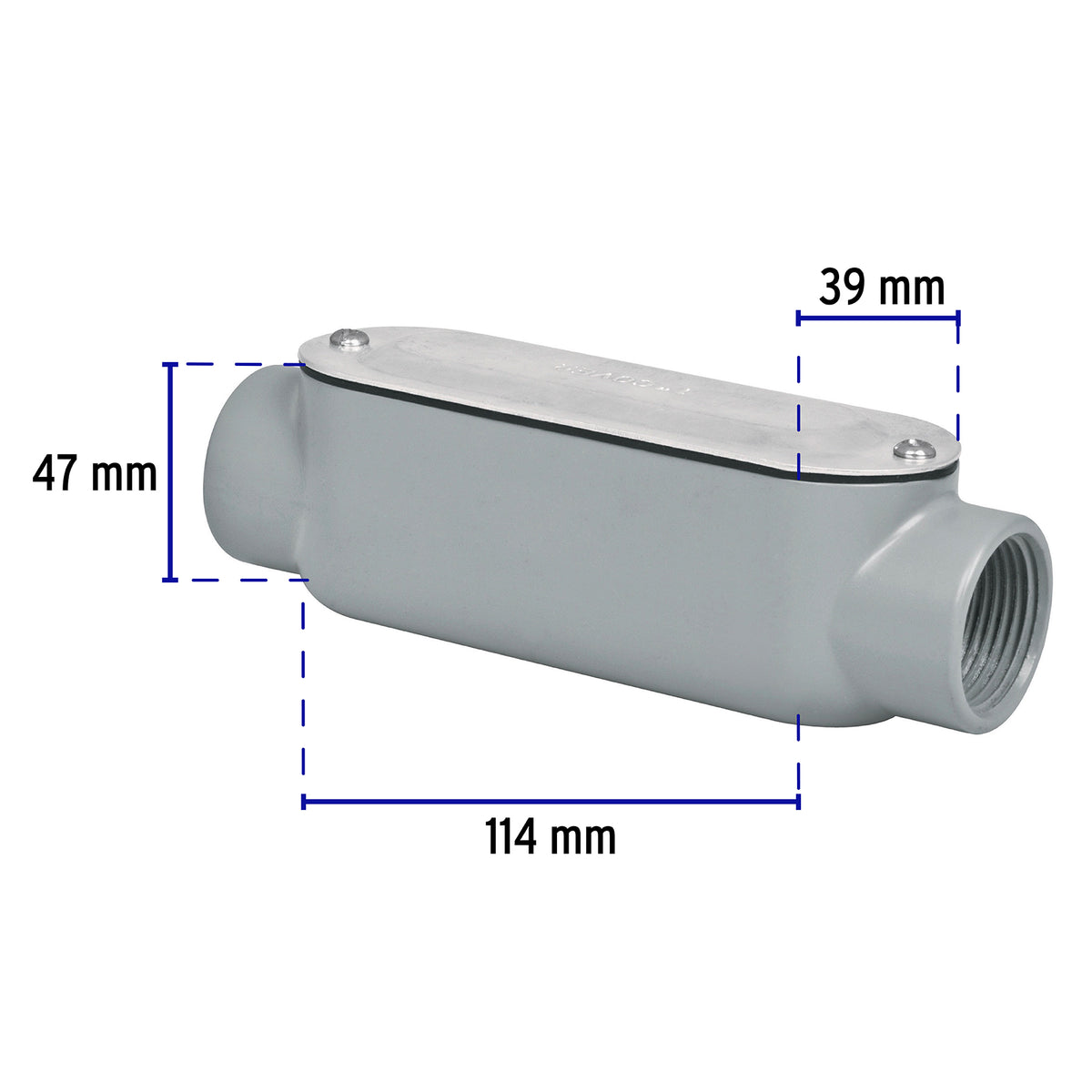 Condulet 1' Conexión Tipo C, Volteck