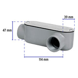 Condulet 1' Conexión Tipo Ll, Volteck