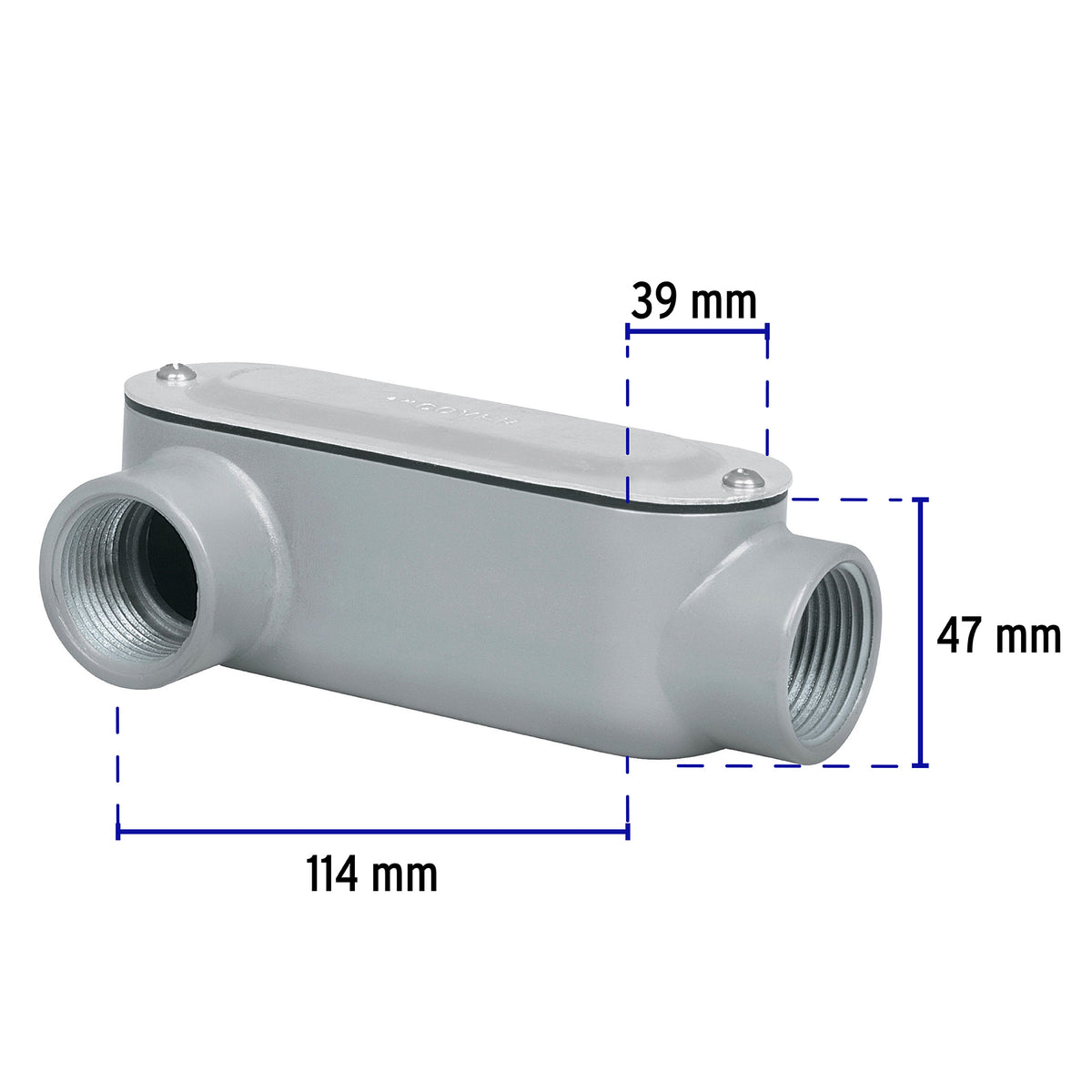 Condulet 1' Conexión Tipo Lr, Volteck