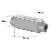 Condulet 3/4' Conexión Tipo C, Volteck
