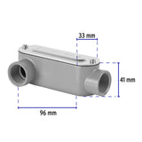 Condulet 3/4' Conexión Tipo Lr, Volteck