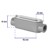 Condulet 3/4' Conexión Tipo T, Volteck