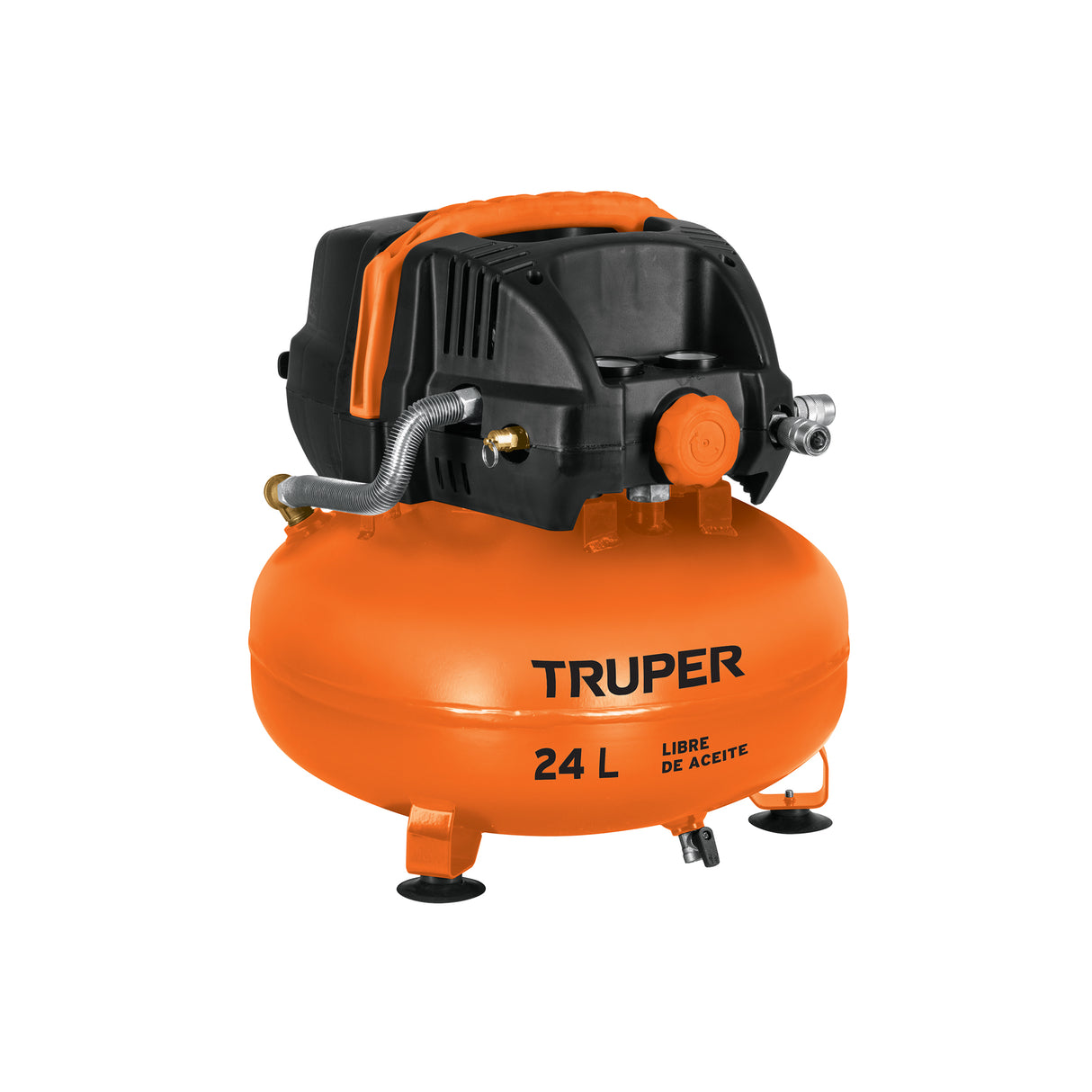 Compresor Libre de Aceite, 24 L, 2-2/3 HP, 127 V, Truper