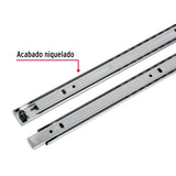 Bolsa con 2 Correderas Extensión 30 cm para Cajón, Ancho 2.5 cm