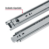 Bolsa con 2 Correderas Extensión 45 cm para Cajón, Ancho 4.5 cm