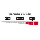 Candado Antipalanca 75 mm Cuerpo Metálico, Hermex Basic