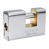 Candado Antipalanca, 80 mm, Blindado, Llave Puntos, Hermex