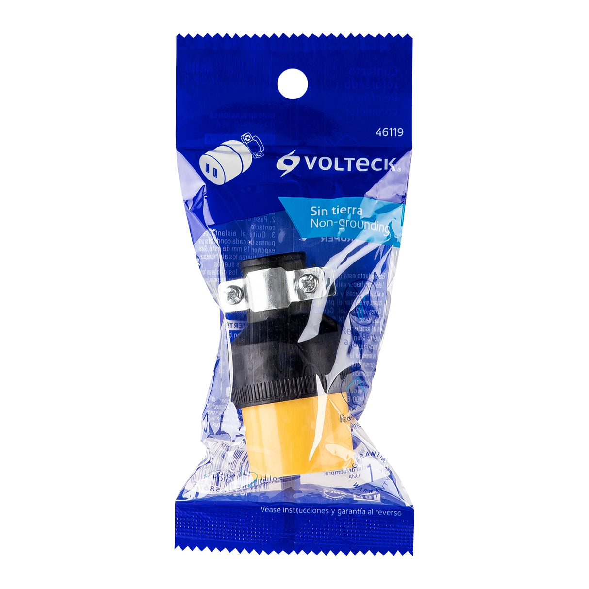 Contacto Industrial Reforzado Polarizado, Volteck