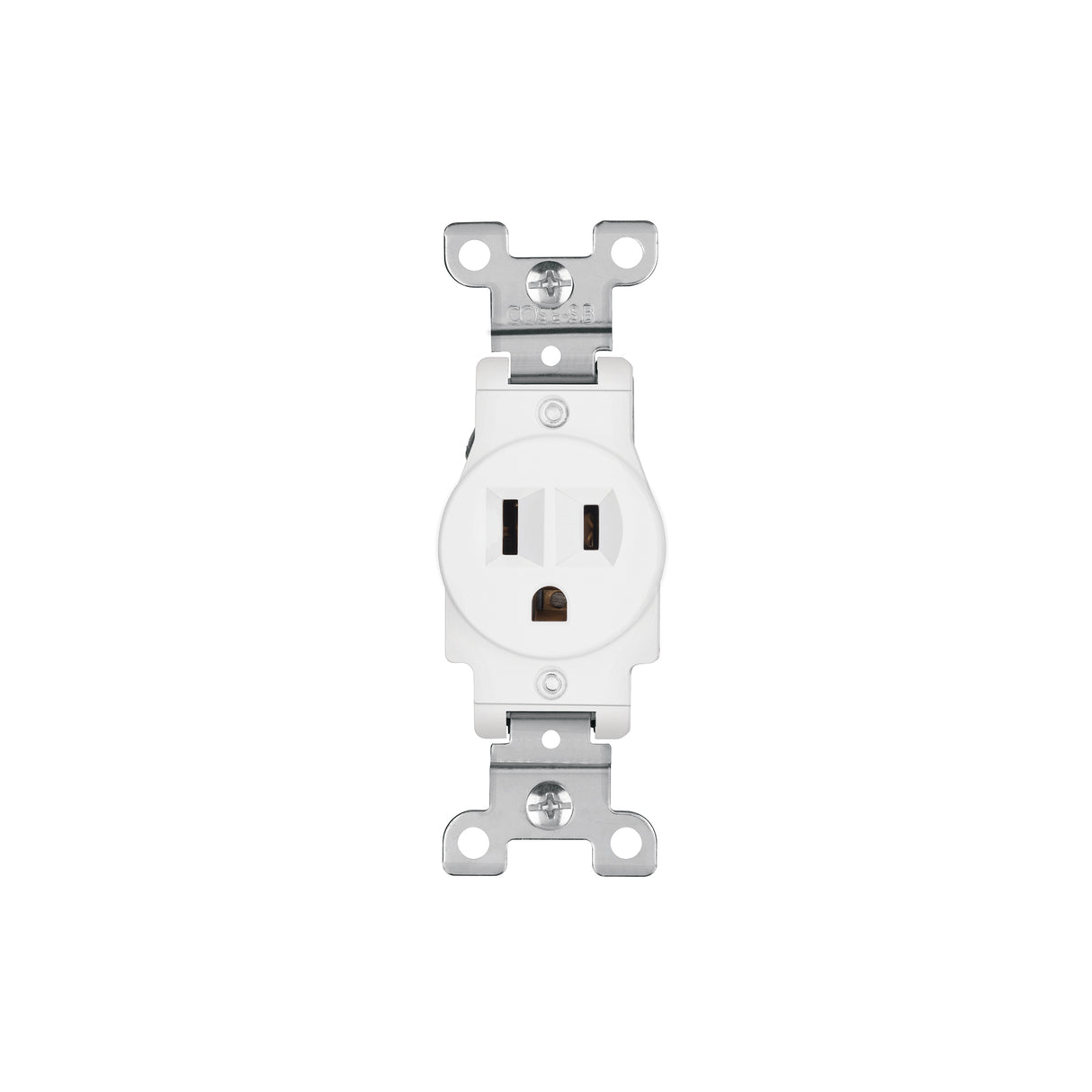 Contacto sencillo, 2 polos 3 hilos, Standard, blanco