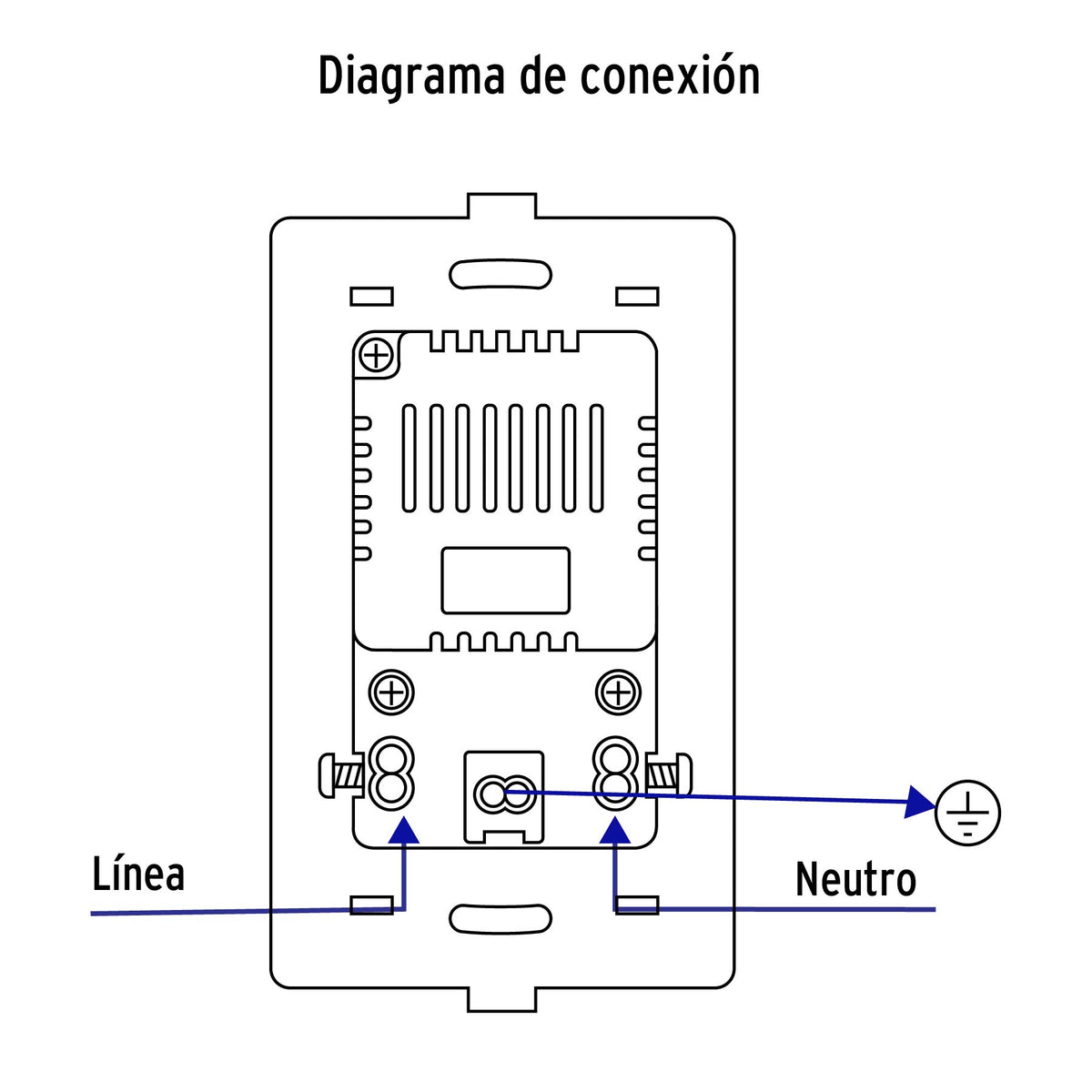 Contacto 2POLOS + Tierra con 2 Puertos USB, Oslo, Blanco