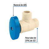 Llave Angular de CPVC de 1/2' X 1/2', Foset